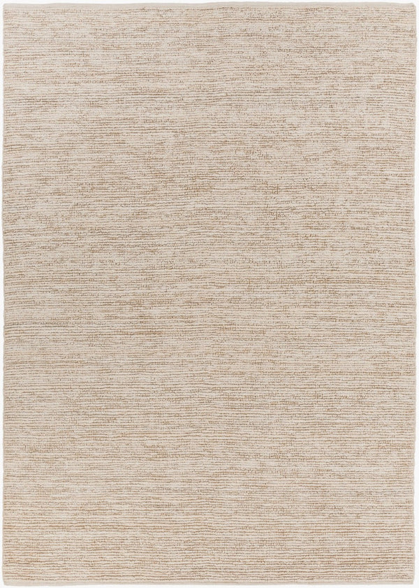 Livabliss Continental Hand Woven Jute Area Rug Organic Texture for Living Room or Dining Space Ivory 8' x 11' COT1930-811