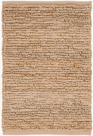 Livabliss Continental Hand-woven Jute Area Rug Natural Fiber Cottage Style for Living Room Tan 2' x 3' COT1931-23