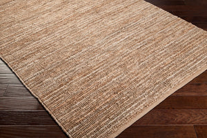 Livabliss Continental Hand-woven Jute Area Rug Natural Fiber Cottage Style for Living Room Tan 2'6" x 10' COT1931-2610
