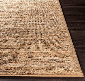 Livabliss Continental Hand-woven Jute Area Rug Natural Fiber Cottage Style for Living Room Tan 2'6" x 10' COT1931-2610