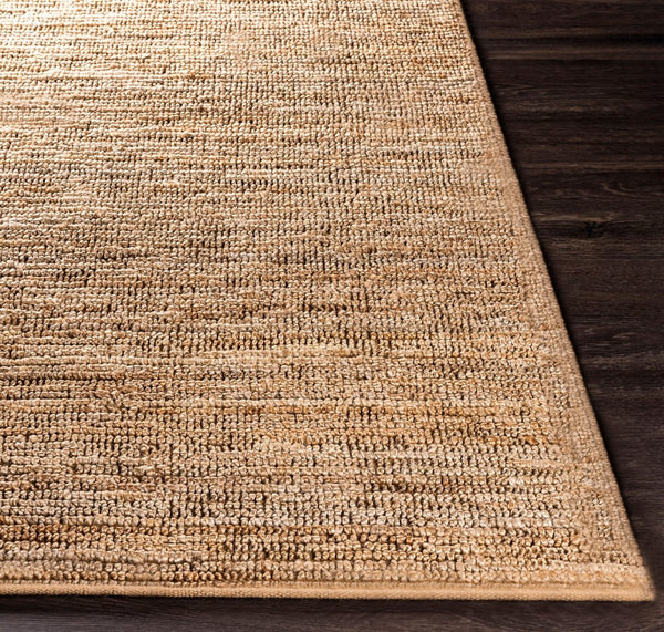 Livabliss Continental Hand-woven Jute Area Rug Natural Fiber Cottage Style for Living Room Tan 2'6" x 10' COT1931-2610