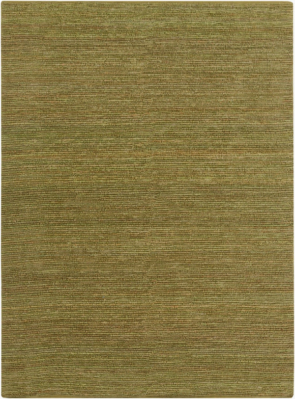 Surya Continental Cot-1933 Handwoven Jute Rug 5' X 8' - Cottage Style, Unique Texture For Any Space Olive Jute Cot1940-3656