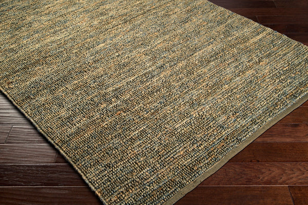 Surya Continental Cot-1933 Handwoven Jute Rug 5' X 8' - Cottage Style, Unique Texture For Any Space Gray Jute Cot1941-913