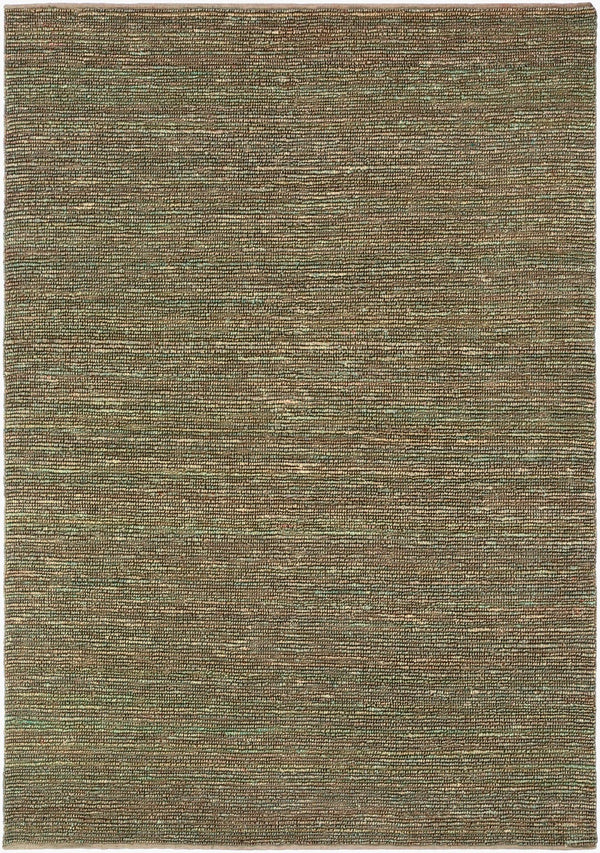 Surya Continental Cot-1933 Handwoven Jute Rug 5' X 8' - Cottage Style, Unique Texture For Any Space Gray Jute Cot1941-811