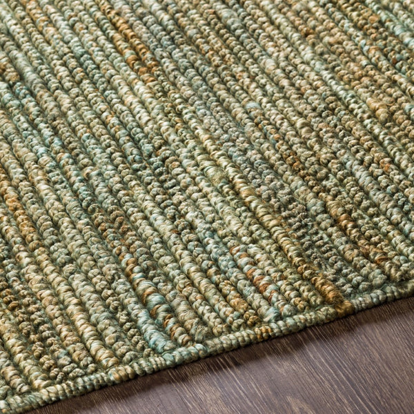 Surya Continental Cot-1933 Handwoven Jute Rug 5' X 8' - Cottage Style, Unique Texture For Any Space Gray Jute Cot1941-913