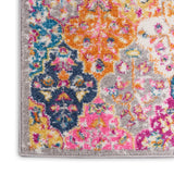 Nourison Passion PSN21 Machine Made Power-loomed No Border Indoor Only Bohemian Vintage Rug Multicolor, Multicolor 100% Polypropylene 99446717337