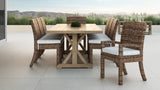 Havana Armless Dining Chair in Canvas Flax w/ Self Welt SW1701-1A-FLAX-STKIT Sunset West