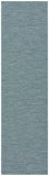 Nourison Practical Solutions PSL01 Machine Made Power-loomed Borderless Design Indoor/Outdoor Modern Outdoor Rug Aqua, Aqua 100% Polypropylene 99446939357