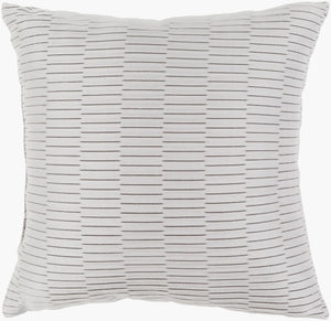 Surya Caplin 16"X16" Outdoor Accent Pillow - Durable, Chic, And Machine Washable For Stylish Living Spaces Light Slate Olefin,Polyester,Polyfill Cp007-2020