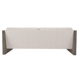 Bernhardt Bernhardt Madura Outdoor Sofa In Carbonized Teak With Plush Water-Resistant Cushions, 85.5" W - Made to Order O9457B