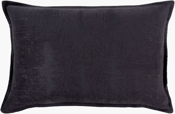 Surya Copacetic 13"L X 19"W Lumbar Pillow Cover - Elegant 100% Cotton For Modern Home Decor & Style Dark Blue Cotton,Cotton Cpa001-1319d