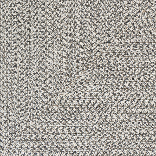 Livabliss Chesapeake Bay Flatweave Polypropylene Outdoor Rug for Patios Porches and Casual Spaces Charcoal, Black 2' x 3' CPK2302-23