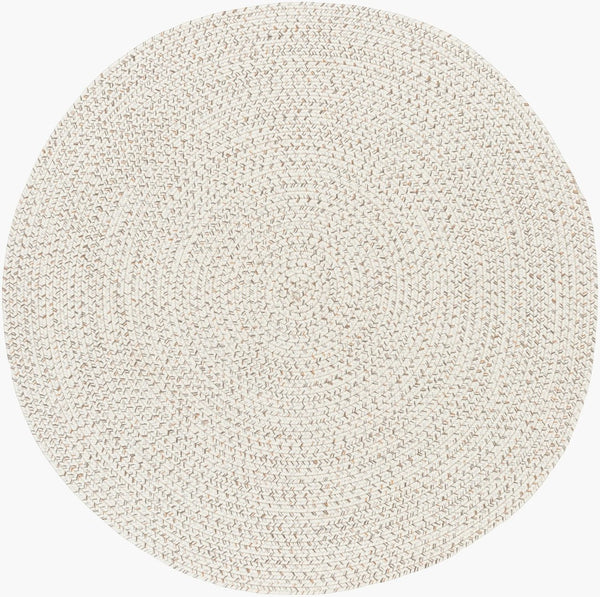 Livabliss Chesapeake Bay Flatweave Polypropylene Outdoor Rug Uv Resistant Cottage Patio Style Cream, Brown 8'6" x 11'6" CPK2303-86116