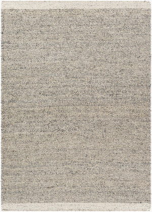 Surya Copenhagen 2' X 3' Handcrafted Minimalist Modern Rug - Soft Wool & Polyester Blend, Easy Care Design Charcoal Wool,Polyester Cpn2302-23