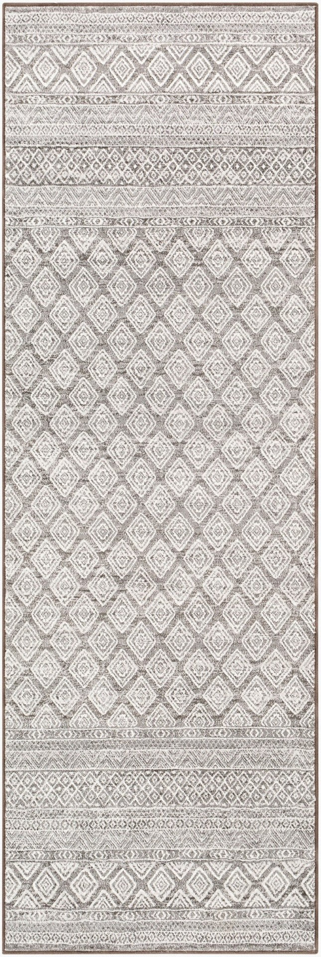 Livabliss Contempo Belgian Woven Polypropylene Runner Rug with Global Geometric Pattern CPO3847-27710