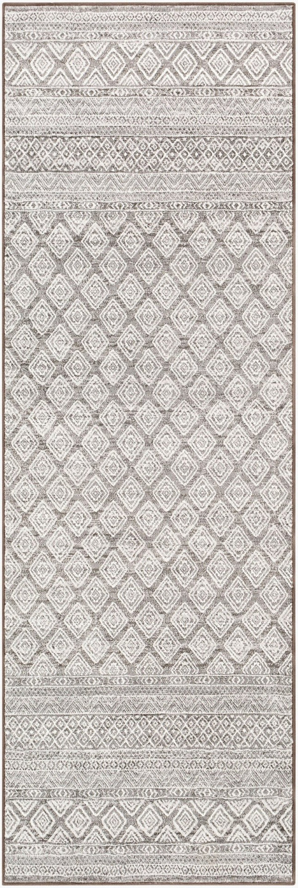Livabliss Contempo Belgian Woven Polypropylene Runner Rug with Global Geometric Pattern CPO3847-27710