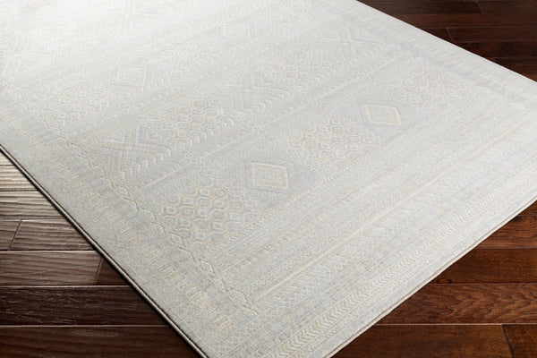Livabliss Contempo Belgian Woven Polypropylene Area Rug Global Pattern Entryway Accent Cream, Light Be 2' x 2'11" CPO3855-2211