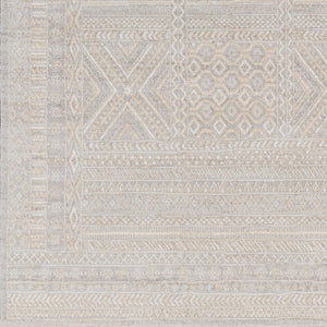 Livabliss Contempo Belgian Woven Polypropylene Area Rug Global Pattern Entryway Accent Cream, Light Be 2' x 2'11" CPO3855-2211