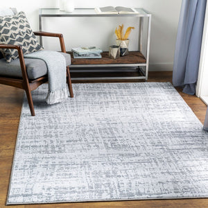 Livabliss Contempo Belgium Woven Polypropylene Accent Rug for Entryways and Modern Interiors Light Gray, Cha 2'7" x 7'10" CPO3856-27710