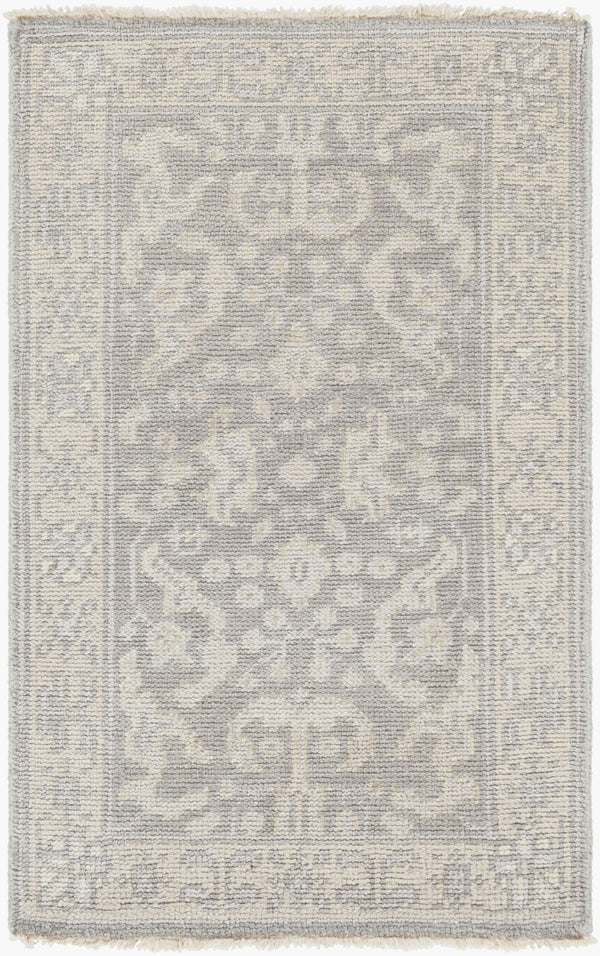 Surya Cappadocia 5'6" X 8'6" Hand-knotted Rug With Fringe - Elegant, Durable & Perfect For High Traffic Areas! Charcoal Wool Cpp5007-23