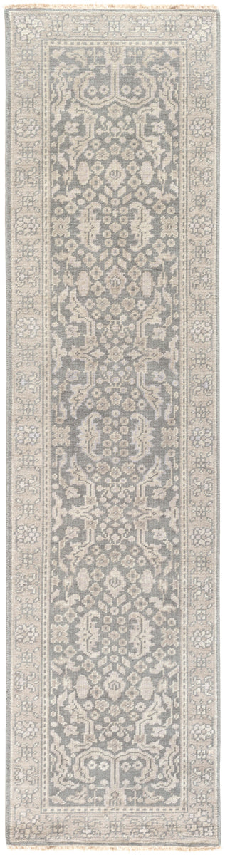 Cappadocia CPP-5007 2'6" x 10' Runner Handmade Rug CPP5007-2610  Charcoal, Taupe, Dusty Sage, Medium Gray Surya