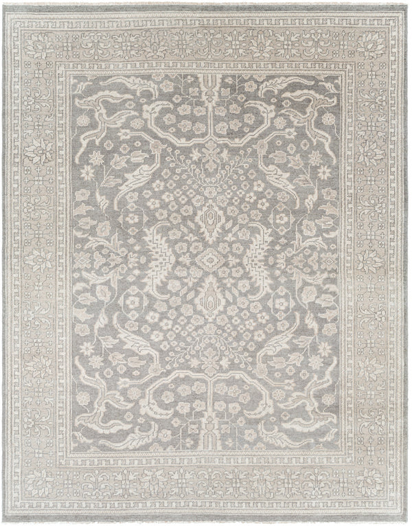 Cappadocia CPP-5007 7'9" x 9'9" Handmade Rug CPP5007-7999  Charcoal, Taupe, Dusty Sage, Medium Gray Surya