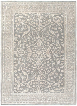 Cappadocia CPP-5007 8' x 11' Handmade Rug CPP5007-811  Charcoal, Taupe, Dusty Sage, Medium Gray Surya