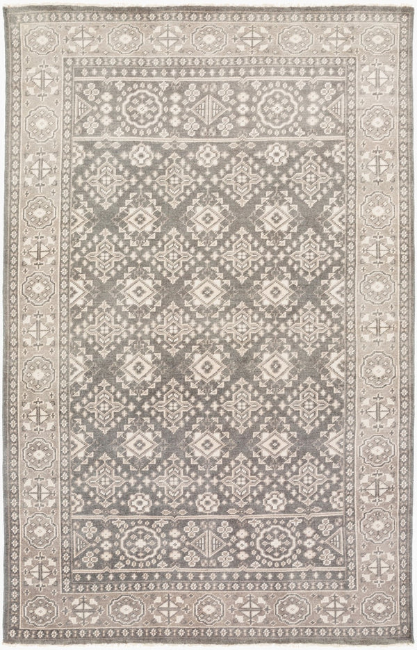 Surya Cappadocia 5'6" X 8'6" Hand-knotted Rug With Fringe - Elegant, Durable & Perfect For High Traffic Areas! Ink Blue Nz Wool Cpp5011-5686