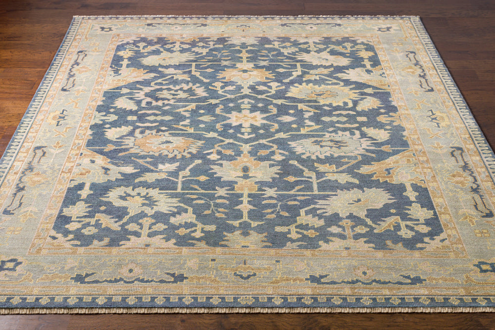 Cappadocia CPP-5020 5'6" x 8'6" Handmade Rug CPP5020-5686  Medium Gray, Seafoam, Cream, Taupe Surya