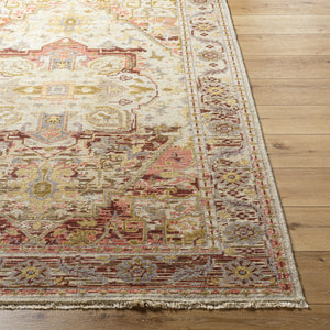 Cappadocia CPP-5021 8' x 11' Handmade Rug CPP5021-811  Plum, Medium Gray, Gray, Burgundy, Olive Surya