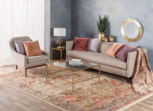 Cappadocia CPP-5021 8' x 11' Handmade Rug CPP5021-811  Plum, Medium Gray, Gray, Burgundy, Olive Surya