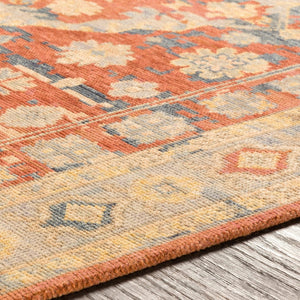 Surya Cappadocia 5'6" X 8'6" Hand-knotted Rug With Fringe - Elegant, Durable & Perfect For High Traffic Areas! Rust Wool Cpp5026-811