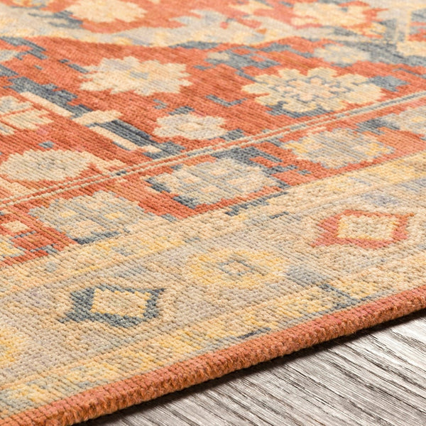 Surya Cappadocia 5'6" X 8'6" Hand-knotted Rug With Fringe - Elegant, Durable & Perfect For High Traffic Areas! Rust Wool Cpp5026-811