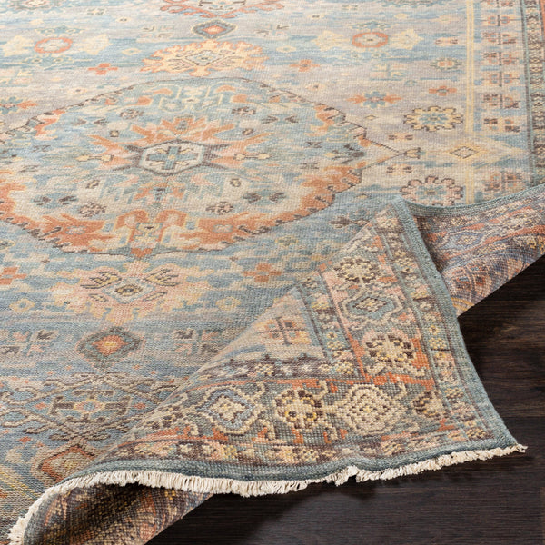 Cappadocia CPP-5028 8' x 11' Handmade Rug CPP5028-811  Sky Blue, Blue, Sage, Tan, Medium Gray, Oatmeal Surya