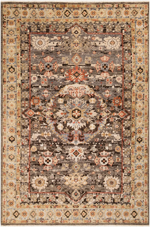 Surya Cappadocia 5'6" X 8'6" Hand-knotted Rug With Fringe - Elegant, Durable & Perfect For High Traffic Areas! Dusty Sage Wool Cpp5029-23