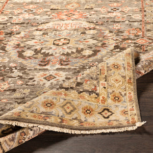 Cappadocia CPP-5029 8' x 11' Handmade Rug CPP5029-811  Dusty Sage, Cream, Rust, Light Brown, Black, Pale Blue Surya