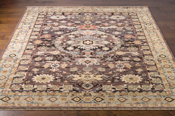 Cappadocia CPP-5029 8' x 11' Handmade Rug CPP5029-811  Dusty Sage, Cream, Rust, Light Brown, Black, Pale Blue Surya