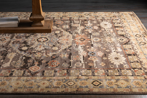 Cappadocia CPP-5029 8' x 11' Handmade Rug CPP5029-811  Dusty Sage, Cream, Rust, Light Brown, Black, Pale Blue Surya