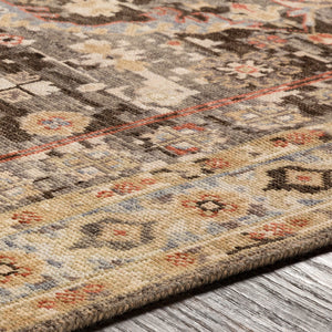 Cappadocia CPP-5029 8' x 11' Handmade Rug CPP5029-811  Dusty Sage, Cream, Rust, Light Brown, Black, Pale Blue Surya