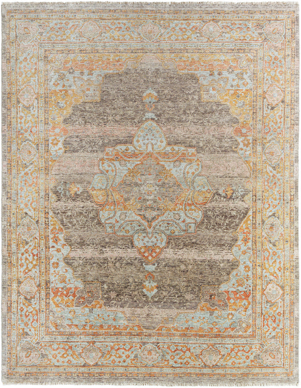 Cappadocia CPP-5036 9' x 13' Handmade Rug CPP5036-913  Olive, Brown, Beige, Mustard Surya