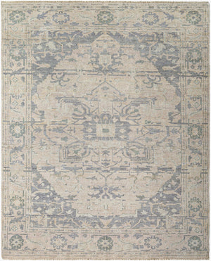 Surya Cappadocia 5'6" X 8'6" Hand-knotted Rug With Fringe - Elegant, Durable & Perfect For High Traffic Areas! Sage Wool Cpp5038-23