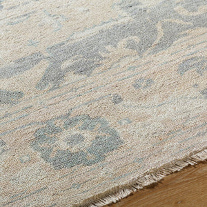 Surya Cappadocia 5'6" X 8'6" Hand-knotted Rug With Fringe - Elegant, Durable & Perfect For High Traffic Areas! Sage Wool Cpp5038-23