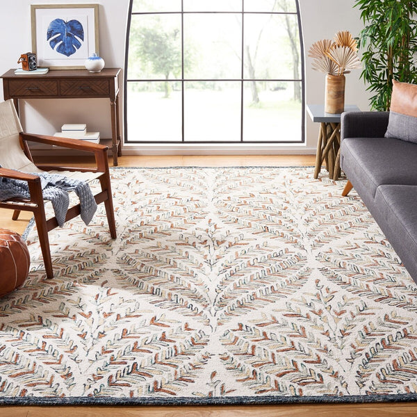 Safavieh Capri 208 Hand Tufted Floral Rug CPR208B-7SQ