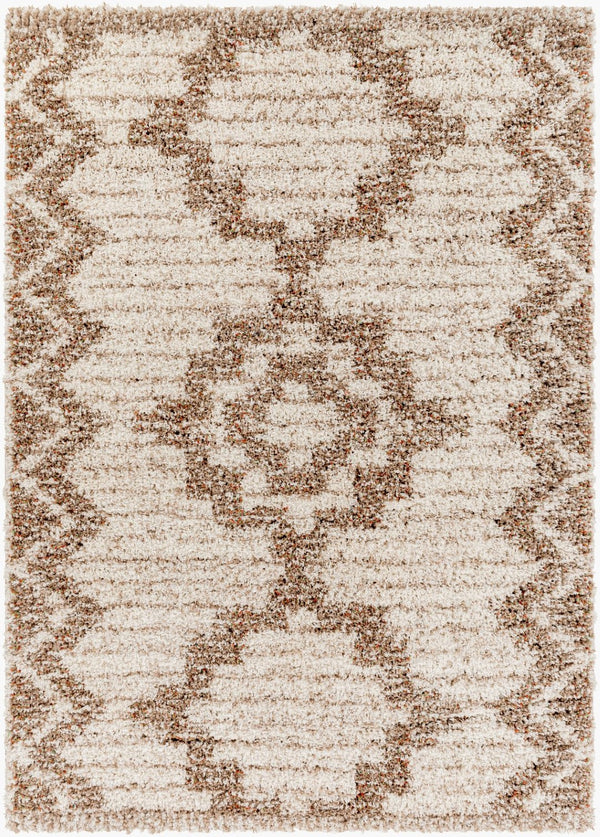Livabliss Capella Bohemian Global Shag Area Rug Plush Polyester Pile for Living Rooms CPS2305-679