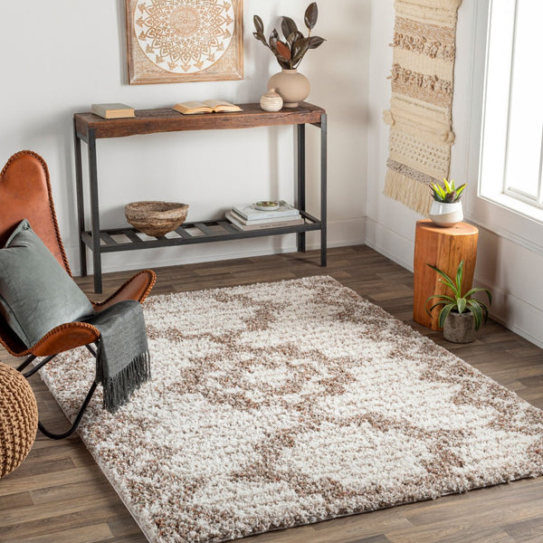 Livabliss Capella Bohemian Global Shag Area Rug Plush Polyester Pile for Living Rooms CPS2305-679