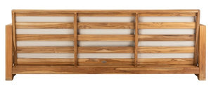 Curacao Teak Wood Outdoor 3-Seat Sofa - Stylish, Durable, and Perfect for Your Patio or Deck!