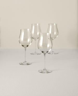 Lenox Tuscany Classics 4-Piece Rose Glass Set Clear, NO COLOR GLASS,CRYSTAL 890691