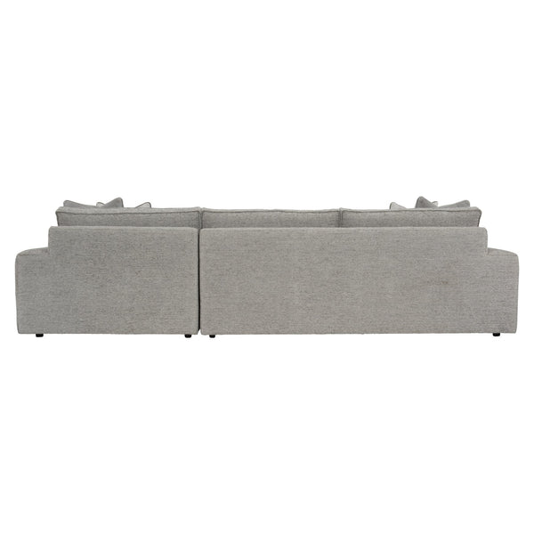 Bernhardt Bernhardt Nest Sectional Right Arm Chaise With Deep Down Cushions, Track Arms & Tailored Flange (125.5") - Made to Order K1734