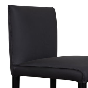 Porter Designs Porter Rigel Modern Gray Full-grain Leather Counter Chair Set Of 2 - Stylish Comfort & Durability Gray Leather 07-204-09-0171