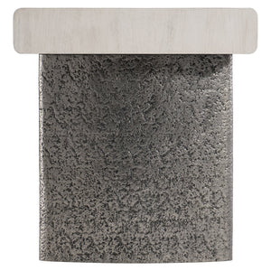 Bernhardt Bernhardt Sereno Desk In Lutra Walnut With Fuso Cast-Aluminum Legs, Soft-Close Drawer, Rustic Modern Elegance D29511